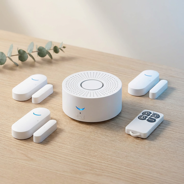 Wireless Wifi Smart Home Automation Security Alarm System with Door Sensor Motion Sensor Smart Life App Burglar Alarm Siren