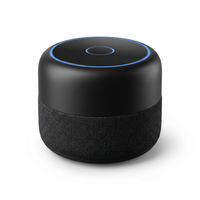 Smart Home Hub with Speaker | Universal Remote Control | with IR Blaster, Alexa Built-In | App/Voice Controller | for Alarm System, AVS Gateway — Studio Shot