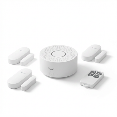 Wireless Wifi Smart Home Automation Security Alarm System with Door Sensor Motion Sensor Smart Life App Burglar Alarm Siren