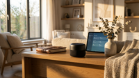 Smart Home Hub with Speaker | Universal Remote Control | with IR Blaster, Alexa Built-In | App/Voice Controller | for Alarm System, AVS Gateway — Lifestyle